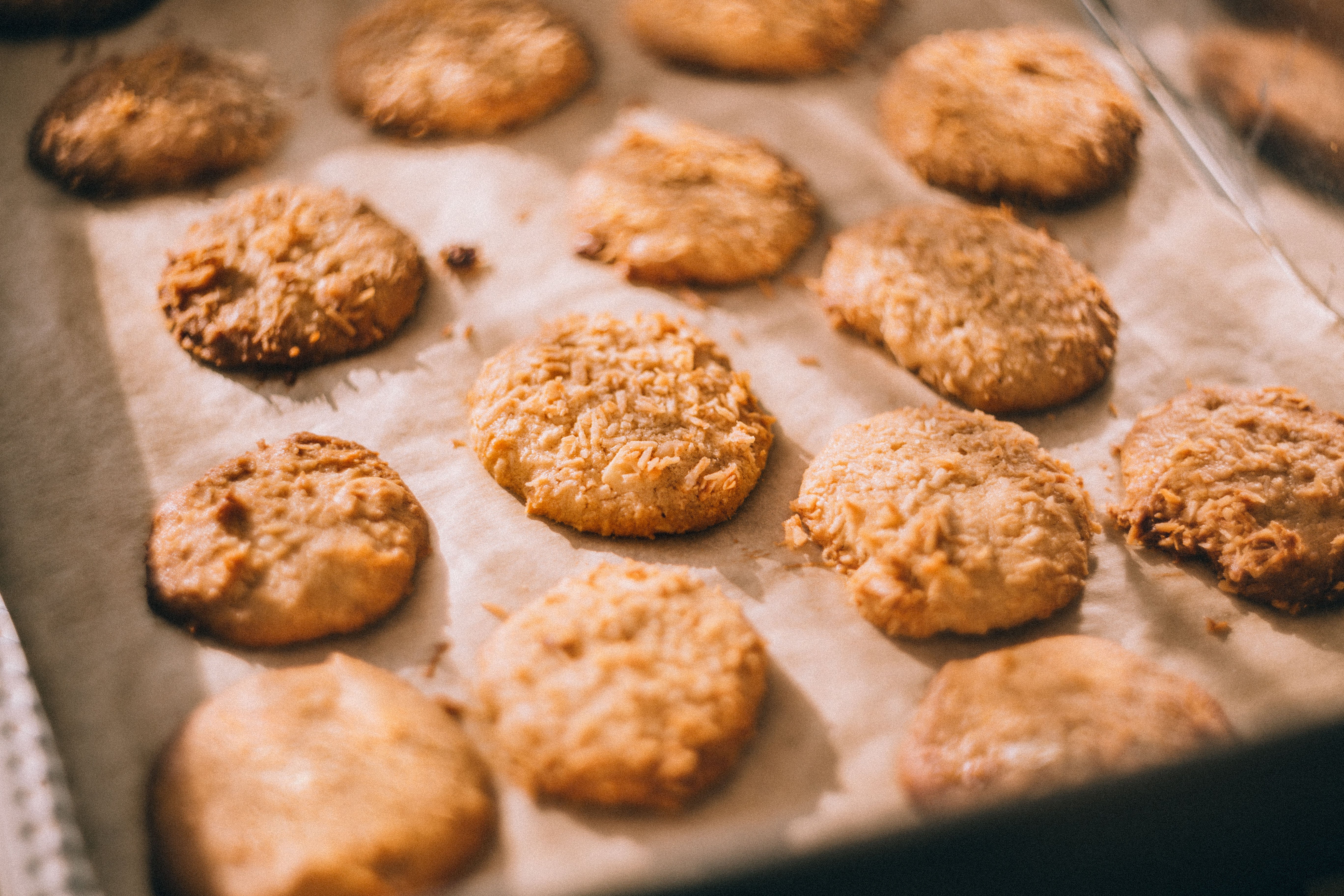 Buckwheat gingersnap cookies