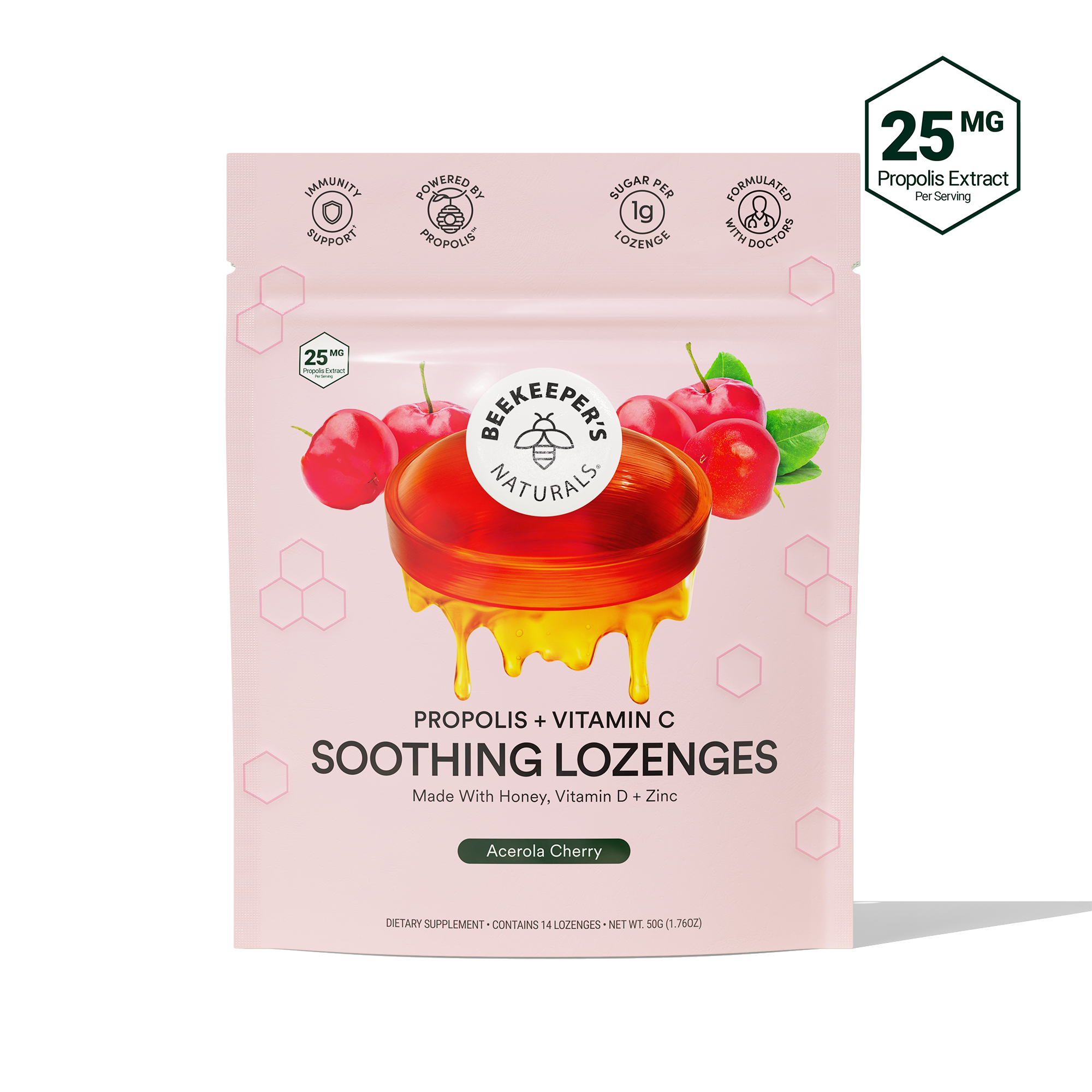 Cherry + Vitamin C Soothing Lozenges