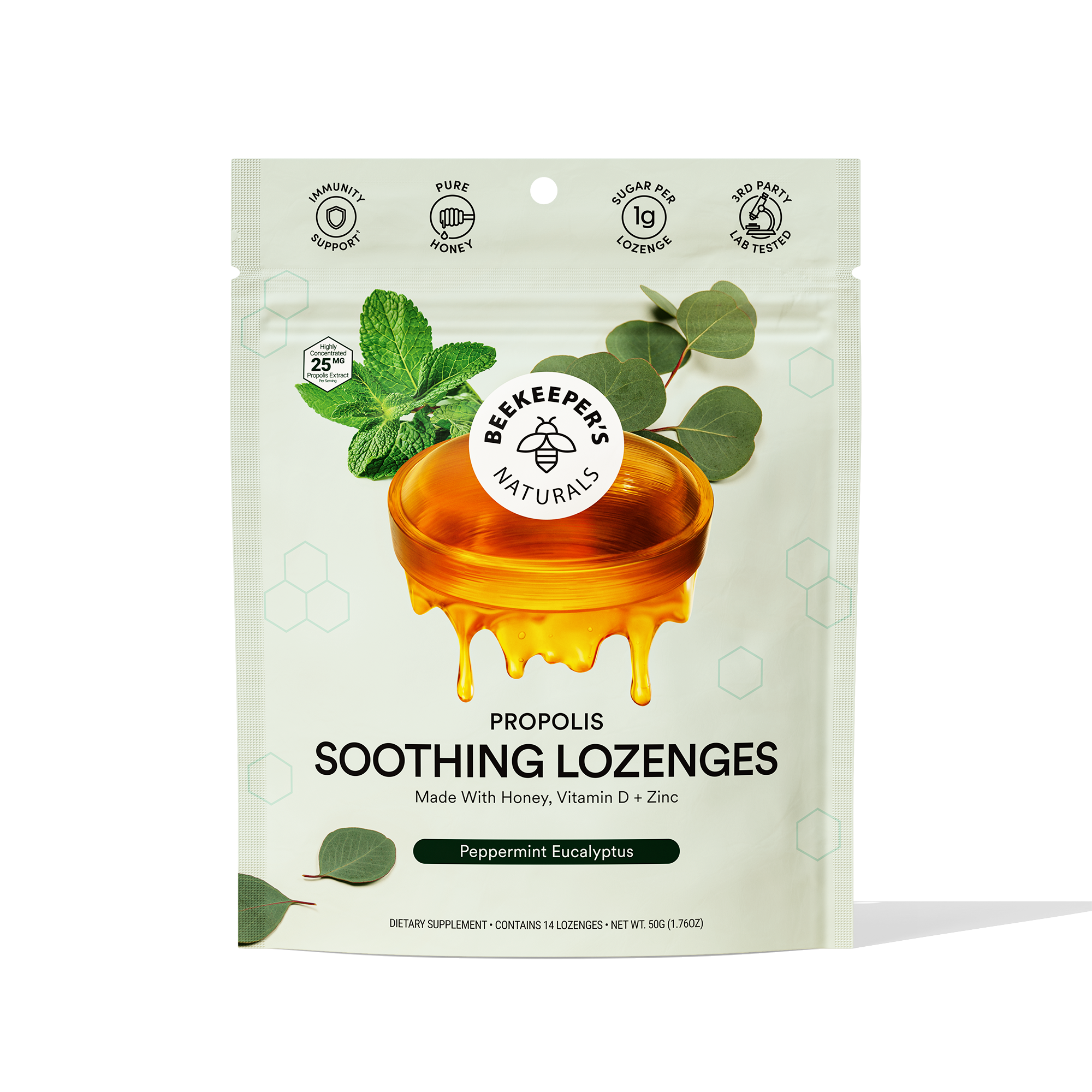 Mint Eucalyptus Soothing Lozenges