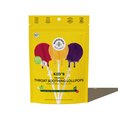 Kid’s Throat Soothing Lollipops