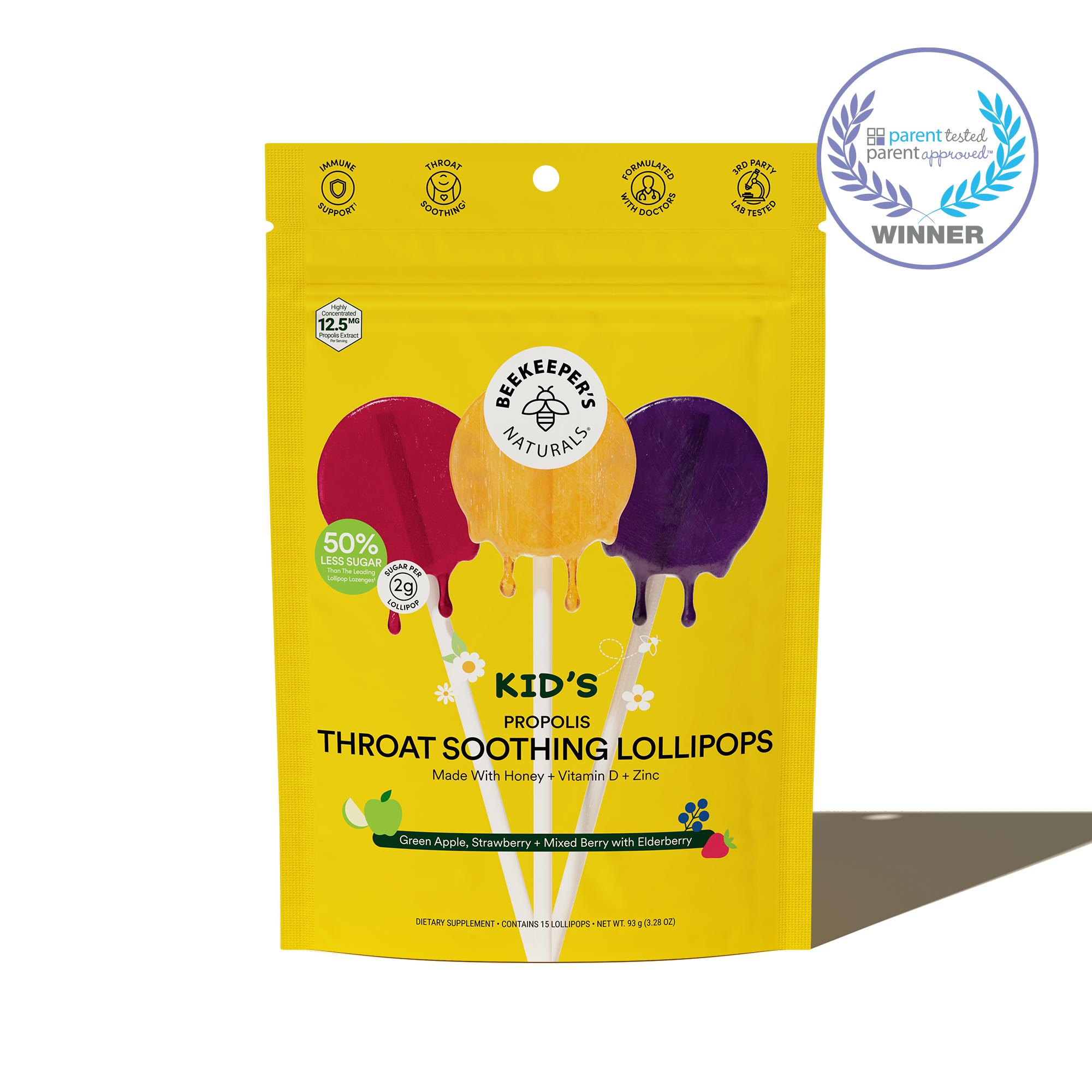 Kid’s Throat Soothing Lollipops