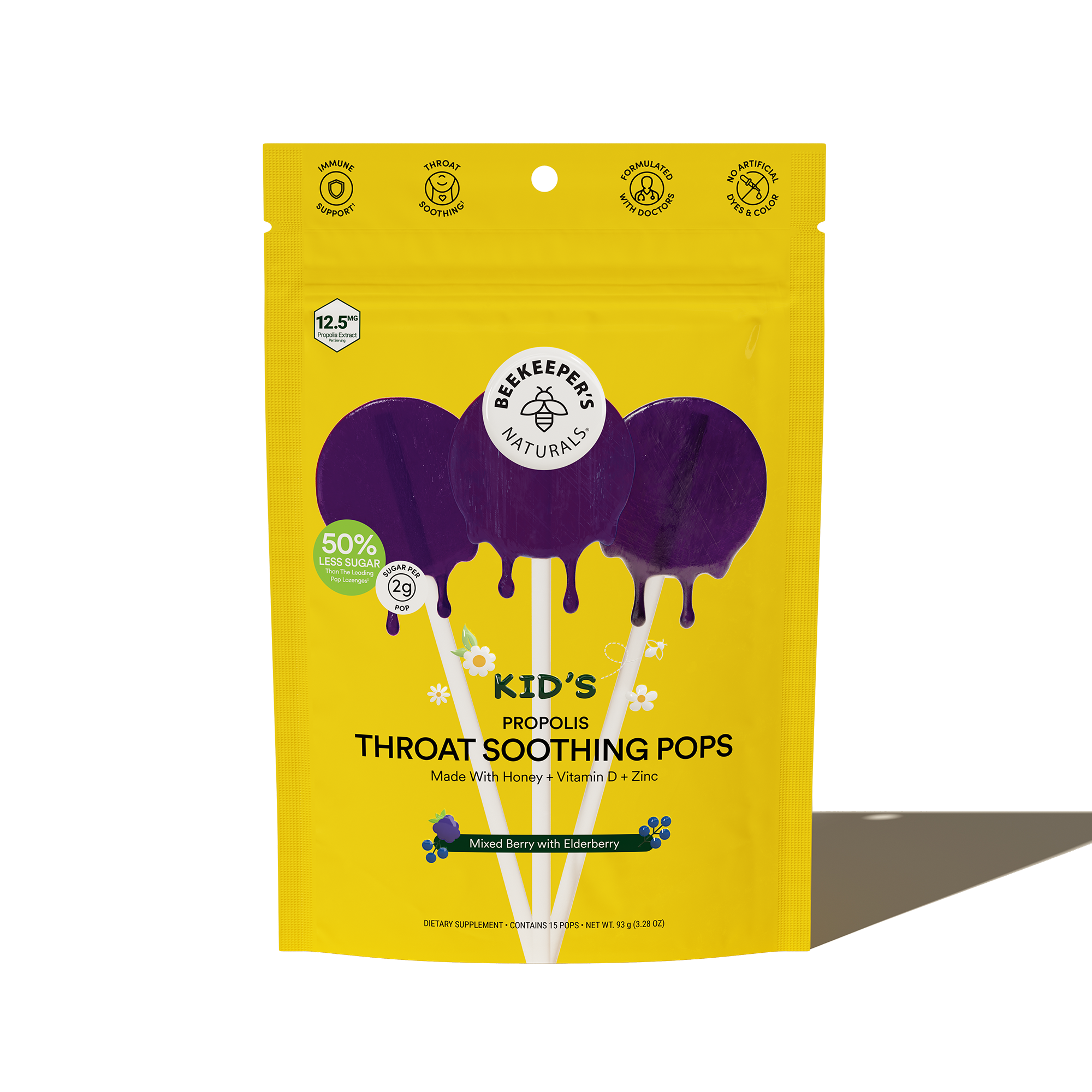 Kid’s Throat Soothing Lollipops - Elderberry