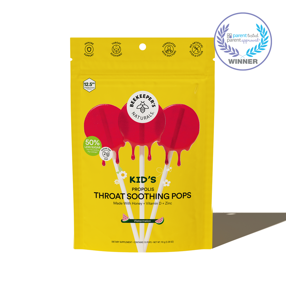 Kid’s Throat Soothing Lollipops - Watermelon